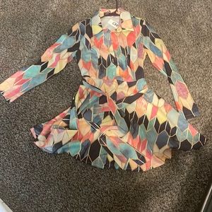 geometric dress